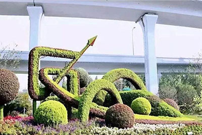 绿雕花雕造型
