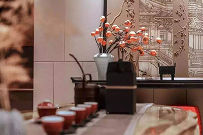 空间格局与花艺